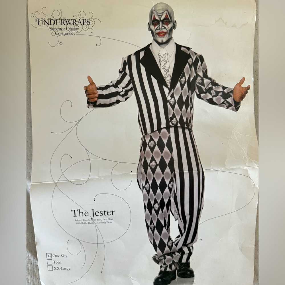 The Jester — Underwraps Superior Quality Costumes